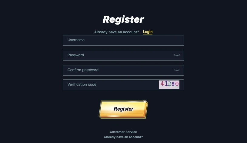 Register at LUCK77WIN